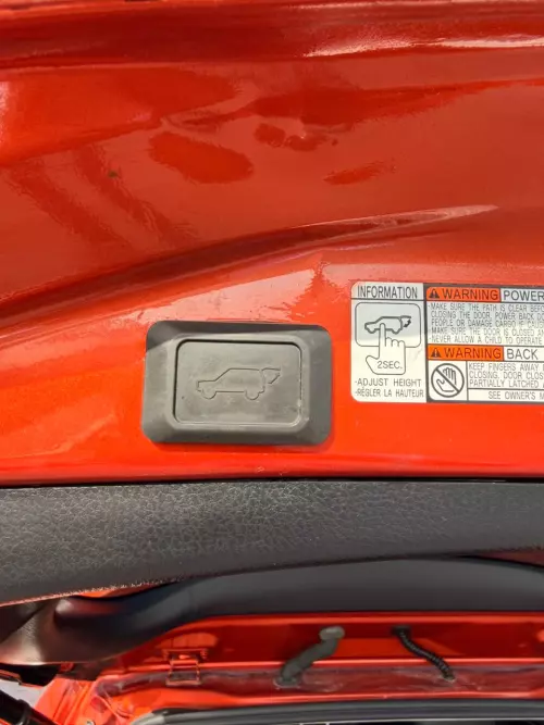 Toyota Rav4 XLE 2.5L Petrol 2016 Model Year Orange Color Exterior 