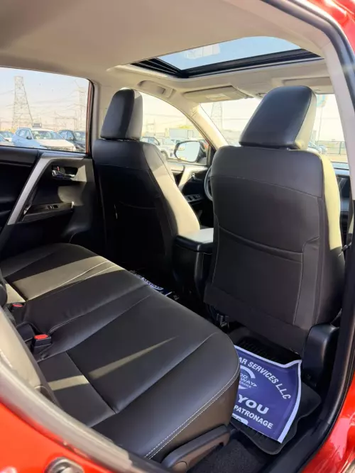 Toyota Rav4 XLE 2.5L Petrol 2016 Model Year Orange Color Exterior 