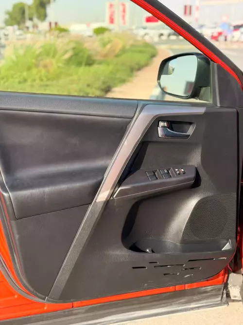 Toyota Rav4 XLE 2.5L Petrol 2016 Model Year Orange Color Exterior 