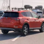 Toyota Rav4 XLE 2.5L Petrol 2016 Model Year Orange Color Exterior  - Thumbnail 4