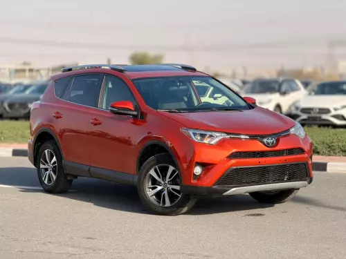 Toyota Rav4 XLE 2.5L Petrol 2016 Model Year Orange Color Exterior 