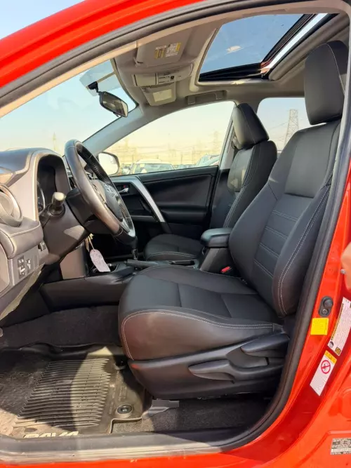 Toyota Rav4 XLE 2.5L Petrol 2016 Model Year Orange Color Exterior 