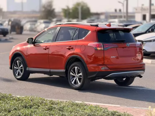 Toyota Rav4 XLE 2.5L Petrol 2016 Model Year Orange Color Exterior 