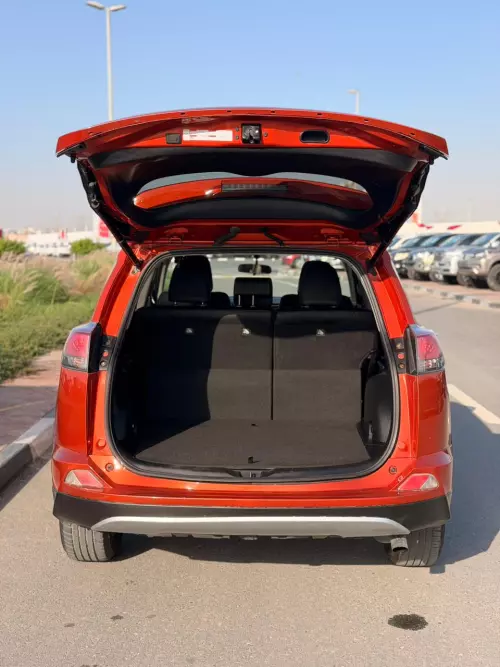 Toyota Rav4 XLE 2.5L Petrol 2016 Model Year Orange Color Exterior 