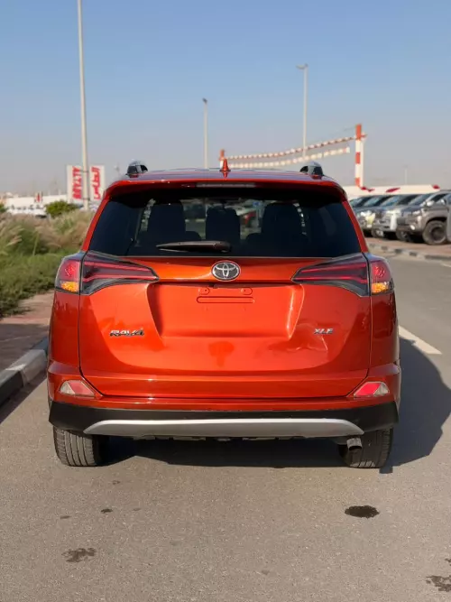 Toyota Rav4 XLE 2.5L Petrol 2016 Model Year Orange Color Exterior 