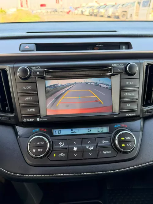 Toyota Rav4 XLE 2.5L Petrol 2016 Model Year Orange Color Exterior 