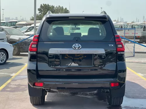 Toyota Prado TX 2.7L Petrol 2023 Model Year Black Color Exterior