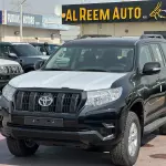 Toyota Prado TX 2.7L Petrol 2023 Model Year Black Color Exterior - Thumbnail 1