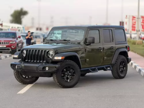 Jeep Wrangler Sport 4WD 2.0L Petrol 2023 Model Year Green Color Exterior 