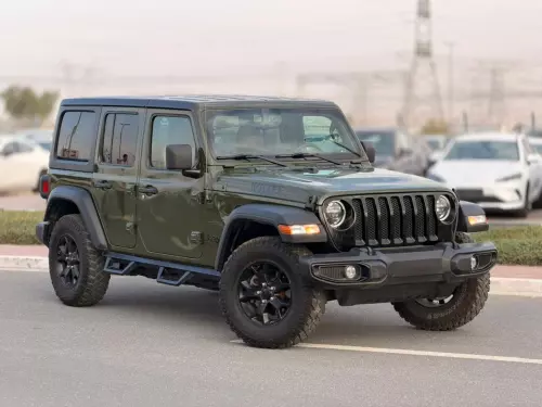 Jeep Wrangler Sport 4WD 2.0L Petrol 2023 Model Year Green Color Exterior 