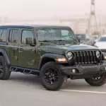 Jeep Wrangler Sport 4WD 2.0L Petrol 2023 Model Year Green Color Exterior  - Thumbnail 3