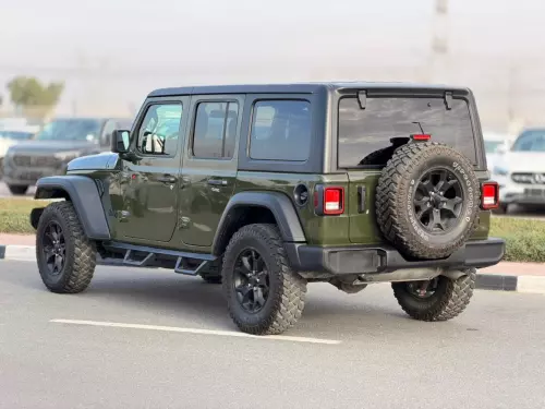 Jeep Wrangler Sport 4WD 2.0L Petrol 2023 Model Year Green Color Exterior 