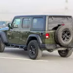 Jeep Wrangler Sport 4WD 2.0L Petrol 2023 Model Year Green Color Exterior  - Thumbnail 4
