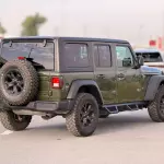Jeep Wrangler Sport 4WD 2.0L Petrol 2023 Model Year Green Color Exterior  - Thumbnail 5