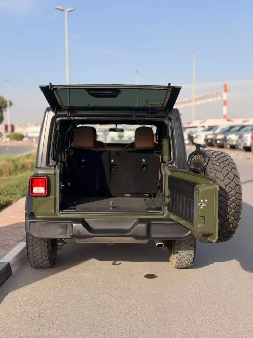 Jeep Wrangler Sport 4WD 2.0L Petrol 2023 Model Year Green Color Exterior 