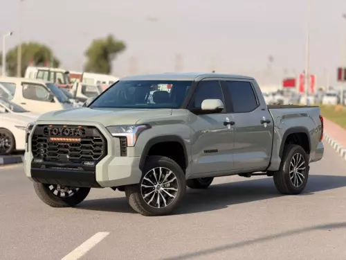 Toyota Tundra 4x4 3.4L Petrol 2025 Model Year Green Color Exterior 
