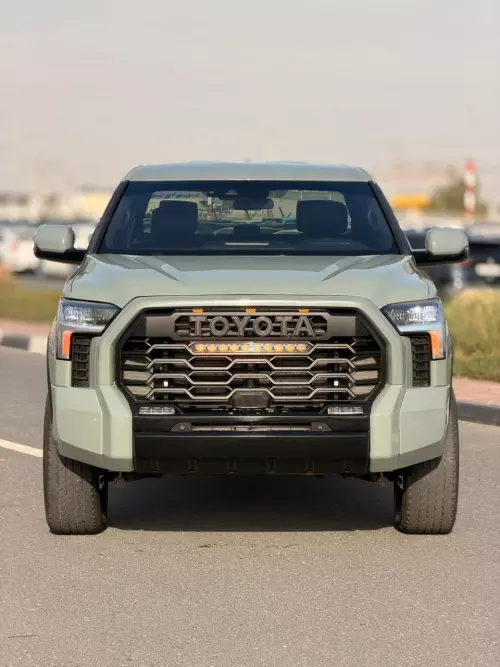 Toyota Tundra 4x4 3.4L Petrol 2025 Model Year Green Color Exterior 