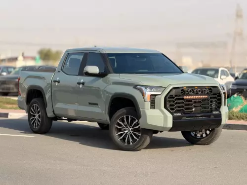 Toyota Tundra 4x4 3.4L Petrol 2025 Model Year Green Color Exterior 