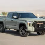 Toyota Tundra 4x4 3.4L Petrol 2025 Model Year Green Color Exterior  - Thumbnail 3