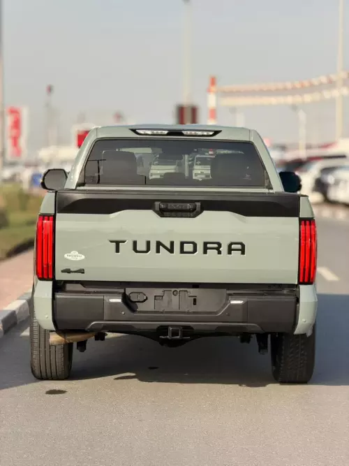 Toyota Tundra 4x4 3.4L Petrol 2025 Model Year Green Color Exterior 