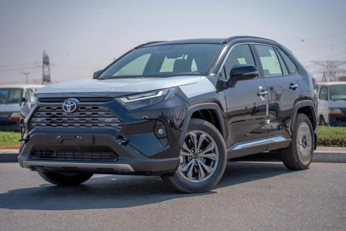 Toyota Rav4 VXR 2.5L Petrol 2025 Model Year Black Color Exterior 
