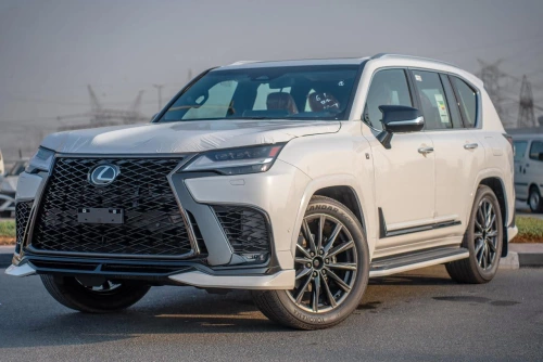 Lexus Lx700h F-Sport 3.5L Petrol 2026 Model Year White Color Exterior 
