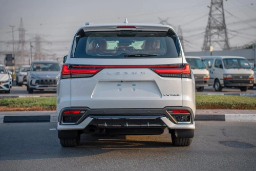 Lexus Lx700h F-Sport 3.5L Petrol 2026 Model Year White Color Exterior 