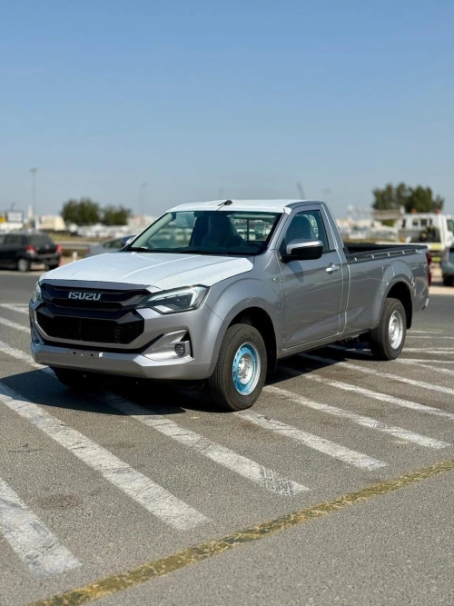 Isuzu D-Max Single Cab 1.9L Diesel 2026 Model Year Silver Color Exterior 
