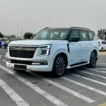 Nissan Petrol LE Platinum 3.5L Petrol 2026 Model Year White Color Exterior  - Thumbnail 1