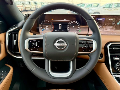 Nissan Petrol LE Platinum 3.5L Petrol 2026 Model Year White Color Exterior 
