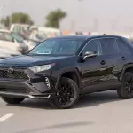Toyota RAV4 LE 2.5L Petrol 2024 Model Year Black Color Exterior  - Thumbnail 1