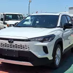 Toyota Corolla Cross HEV 2.0L Hybrid 2025 Model Year White Color Exterior  - Thumbnail 1