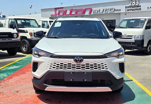 Toyota Corolla Cross HEV 2.0L Hybrid 2025 Model Year White Color Exterior 