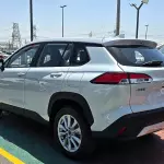 Toyota Corolla Cross HEV 2.0L Hybrid 2025 Model Year White Color Exterior  - Thumbnail 4