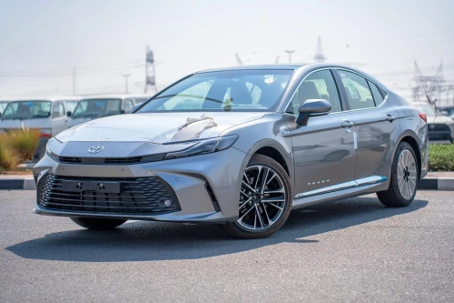 Toyota Camry LE 2.5L Hybrid 2025 Model Year Gray Color Exterior 