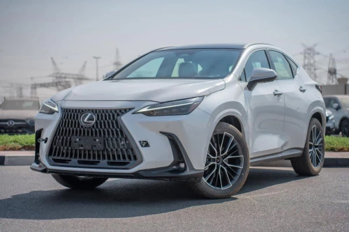 Lexus NX350 Premier 2.4L Petrol 2025 Model Year White Color Exterior 
