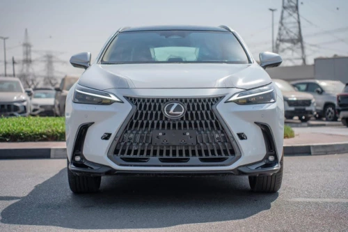 Lexus NX350 Premier 2.4L Petrol 2025 Model Year White Color Exterior 