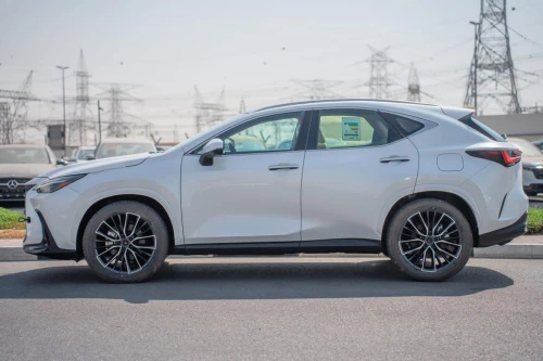 Lexus NX350 Premier 2.4L Petrol 2025 Model Year White Color Exterior 