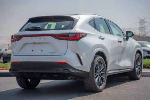 Lexus NX350 Premier 2.4L Petrol 2025 Model Year White Color Exterior 