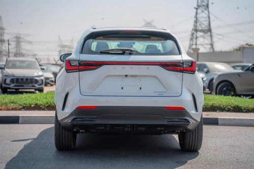 Lexus NX350 Premier 2.4L Petrol 2025 Model Year White Color Exterior 