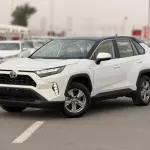 Toyota Rav4 2.5L Hybrid 2025 Model Year White Color Exterior  - Thumbnail 1