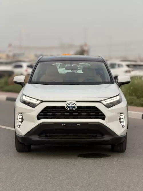 Toyota Rav4 2.5L Hybrid 2025 Model Year White Color Exterior 