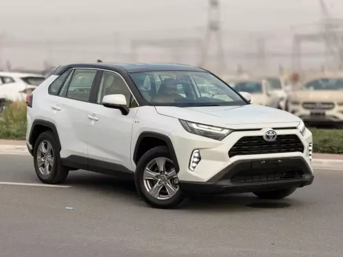 Toyota Rav4 2.5L Hybrid 2025 Model Year White Color Exterior 