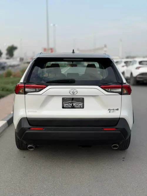 Toyota Rav4 2.5L Hybrid 2025 Model Year White Color Exterior 