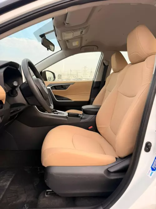 Toyota Rav4 2.5L Hybrid 2025 Model Year White Color Exterior 