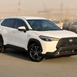 Toyota Corolla Cross 2.0L Hybrid 2022 Model Year White Color Exterior  - Thumbnail 1