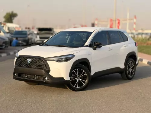 Toyota Corolla Cross 2.0L Hybrid 2022 Model Year White Color Exterior 