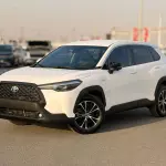 Toyota Corolla Cross 2.0L Hybrid 2022 Model Year White Color Exterior  - Thumbnail 2