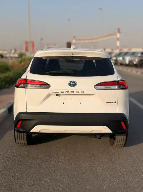 Toyota Corolla Cross 2.0L Hybrid 2022 Model Year White Color Exterior 