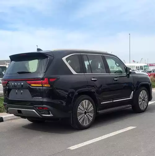 Lexus LX700h Signature 3.5l Hybrid - 2025 with Autopark  (Black / Red)